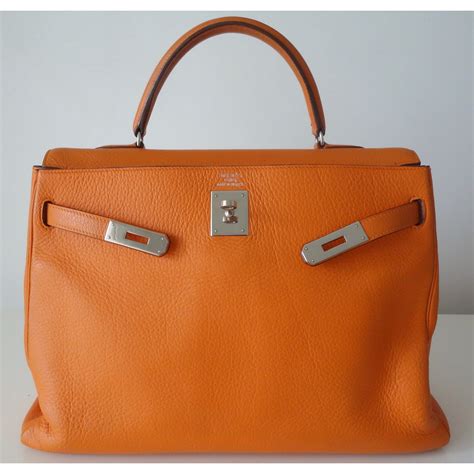 orange hermes kelly